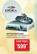DSTV Decoder & Dish