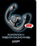 Gioteck PS3 Freedom Racing Wheel