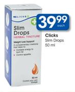 Clicks Slim Drops-50ml Each