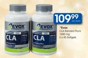 Evox Cla Banded Pack-1000mg 2x45 Softgels Per Pack