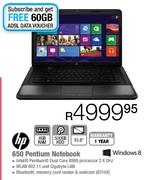 HP 650 Pentium Notebook