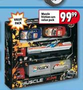 Muscle Friction Cars Value Pack