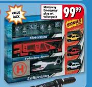 Motorway Emergency Play Set Value Pack