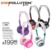 Earpollution Assorted Headphones Each