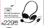Creative HS-300 Headphone With Microphone