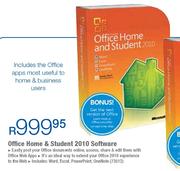 Office Home & Student 2010 Software