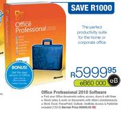 Office Professional 2010 Software