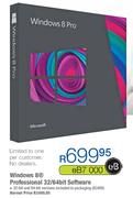 Windows 8 Professional 32/64Bit Software