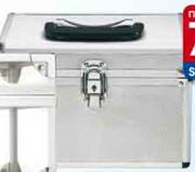 Clicks Cosmetics Aluminium or Clear Medium Case
