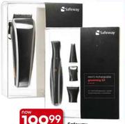 Safeway Rechargable hair ClipperS3035 or Men's Grooming Kit-S3020