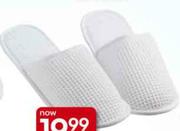 Clicks Home Waffle Cotton Slippers