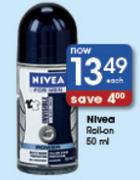 Nivea Roll-on-50ml Each