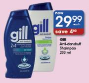 Gill Anti-Dandruff Shampoo-200ml Each