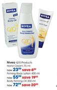 Nivea Q10 Products Body Firming Oil-200ml