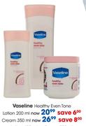 Vaseline Healthy Even Tone Cream-350ml Each