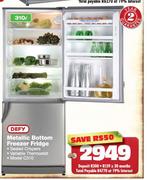 Defy Metallic Bottom Freezer Fridge-310 Ltr (C310)