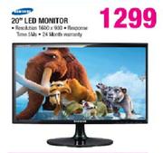 Samsung LED Monitor-20"