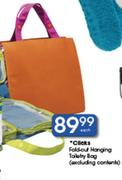 Clicks Fold-Out Hanging Toiletry Bag Each