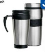 Clicks Stainless Steel Thermal Double Wall Mug-500ml Each