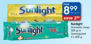 Sunlight Domestic Soap-500gm or Gemiguard-2 x 200gm-Per Pack