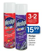 Pledge Modern Surface Cleaner-275ml Each