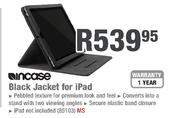 Incase Black jacket for iPad