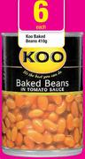 Koo Baked Beans-410Gm Each