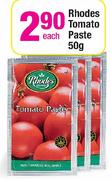 Rhodes Tomato Paste-50Gm Each