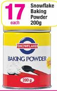 Snowflake Baking Powder-200Gm Each