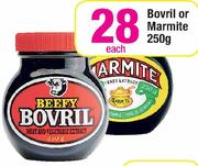 Bovril Or Marmite-250Gm Each