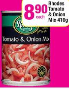 Rhodes Tomato & Onion Mix-410Gm Each
