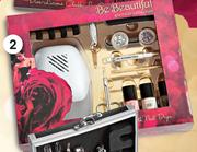 Be Beautiful Glamour Collection Manicure Set With Nail Dryer