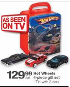 Hot Wheels 4-Piece Gift Set-Per Set