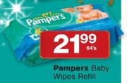 Pampers Baby Wipes Refill-64's