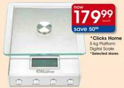Clicks Home Platform Digital Scale-5kg