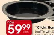 Clicks Home Round Pan with Silicone Base
