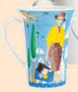 Clicks Home City Lady Trumpet Mug-4 Pcs