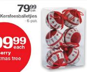 Kersfeesballetjies 6-Pak-Per Pack
