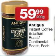 Antigua Instant Coffee Brazilian Roast / Continental Roast-200g