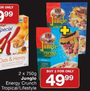 Jungle Energy Crunch Tropical/Lifestyle-2 x 750g