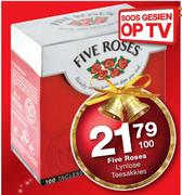 Five Roses Lynlose Teesakkies