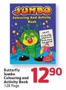 Butterfly Jumbo Colouring And Activity Book 128 Page