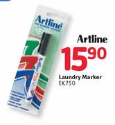 Artline Laundry Marker EK750