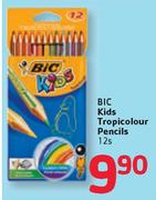 Bic Kids Tropicolour Pencils-12's