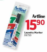 Artline Laundry Marker EK 750