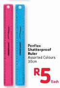 Penflex Shatterproof Ruler-Each