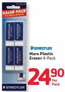 Staedtler Mars Plastic Eraser-Per Pack