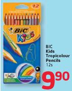 BIC Kids Tropicolour Pencils-12s