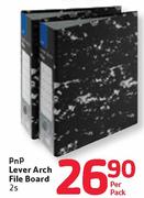PnP Lever Arch File Board-2s Per Pack