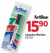 Artline Laundry Marker EK750